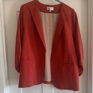 Skies Are Blue Rust Blazer